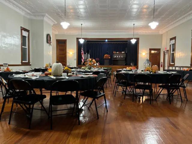 Village of Pleasantville Community Center Hall Tables